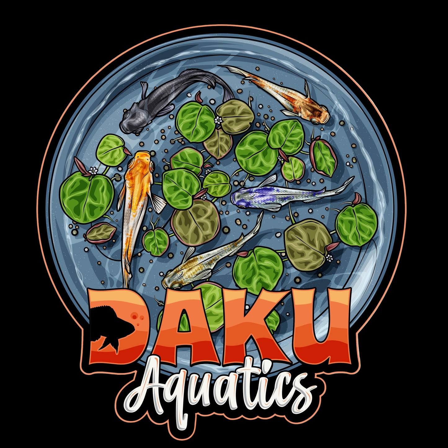 Daku Aquatics 2025 Sticker